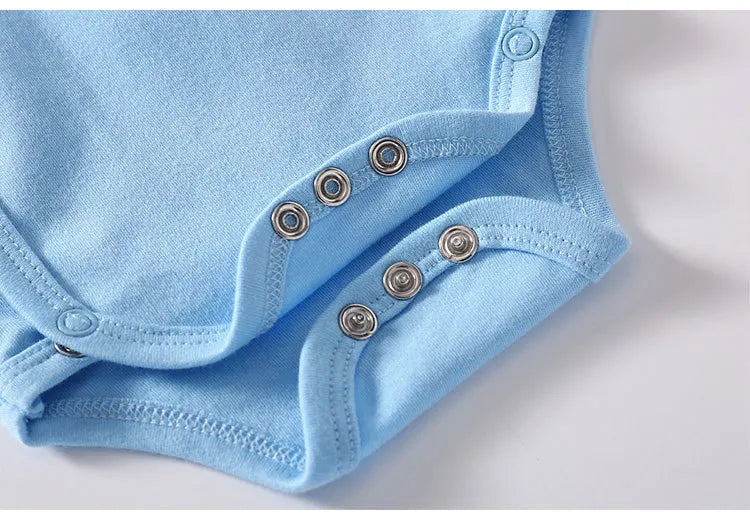 Cotton Soft Long-Sleeve Baby Bodysuit – Unisex Newborn & Toddler Outfit