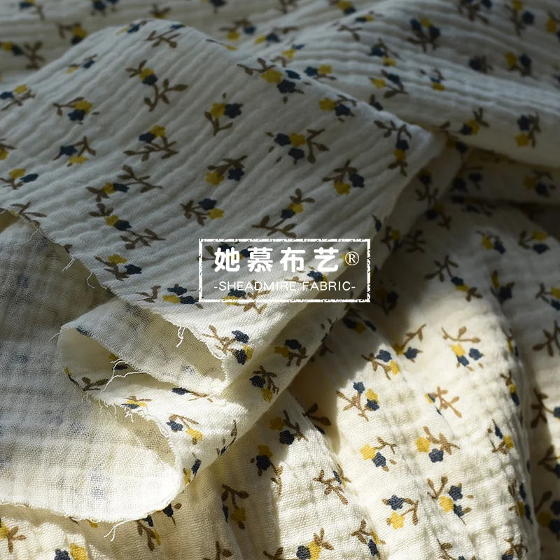 Floral Fabric for DIY Baby Towels & Blankets