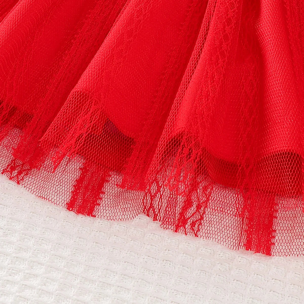 Baby Girl Ruffled Chiffon Party Dress