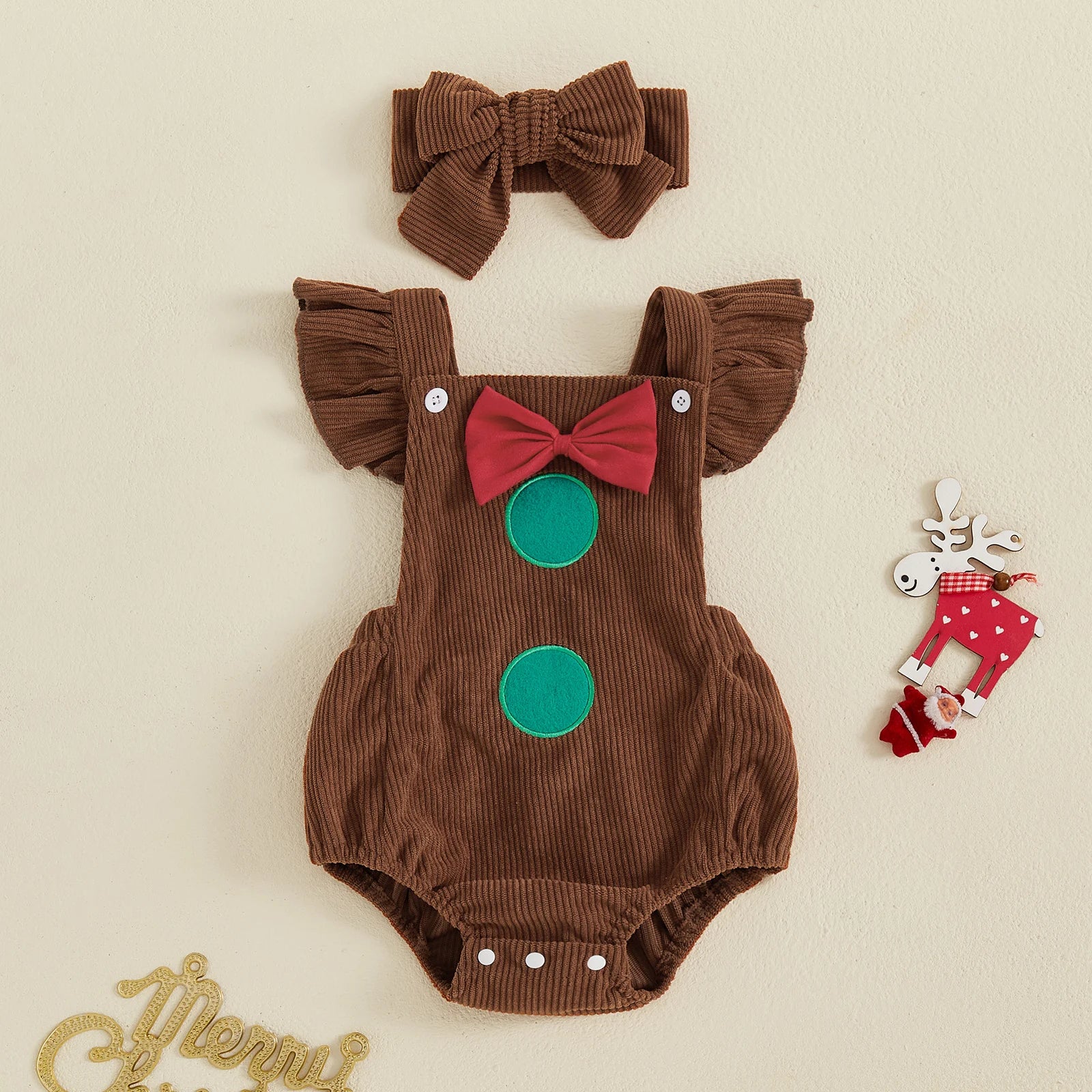 Baby Christmas Romper Unisex Outfit