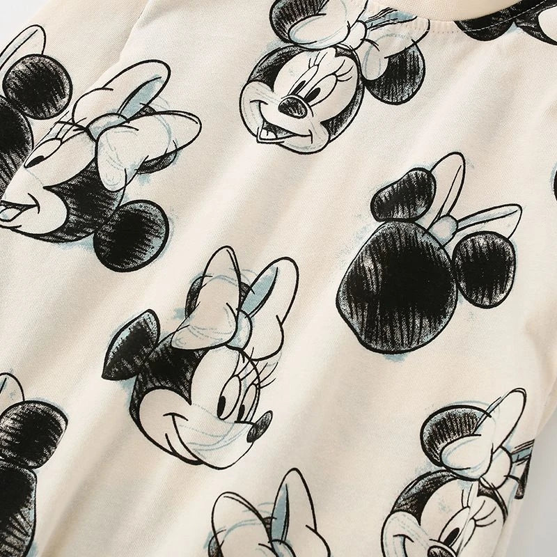 Kids Cotton Mickey Pajama Set