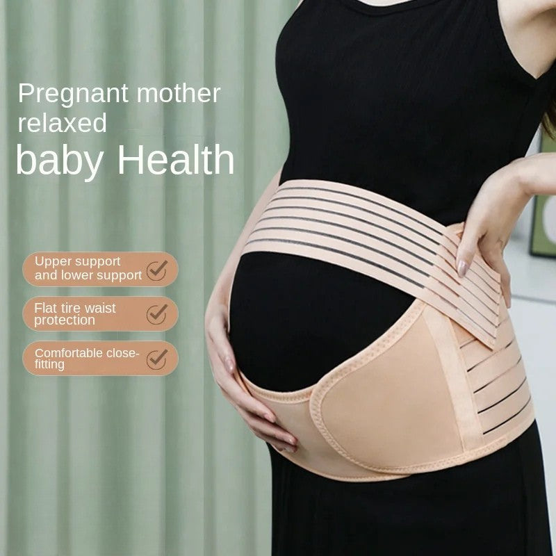 MOMSTAG 3pcs Maternity Belly Support Belts Abdominal Bandages