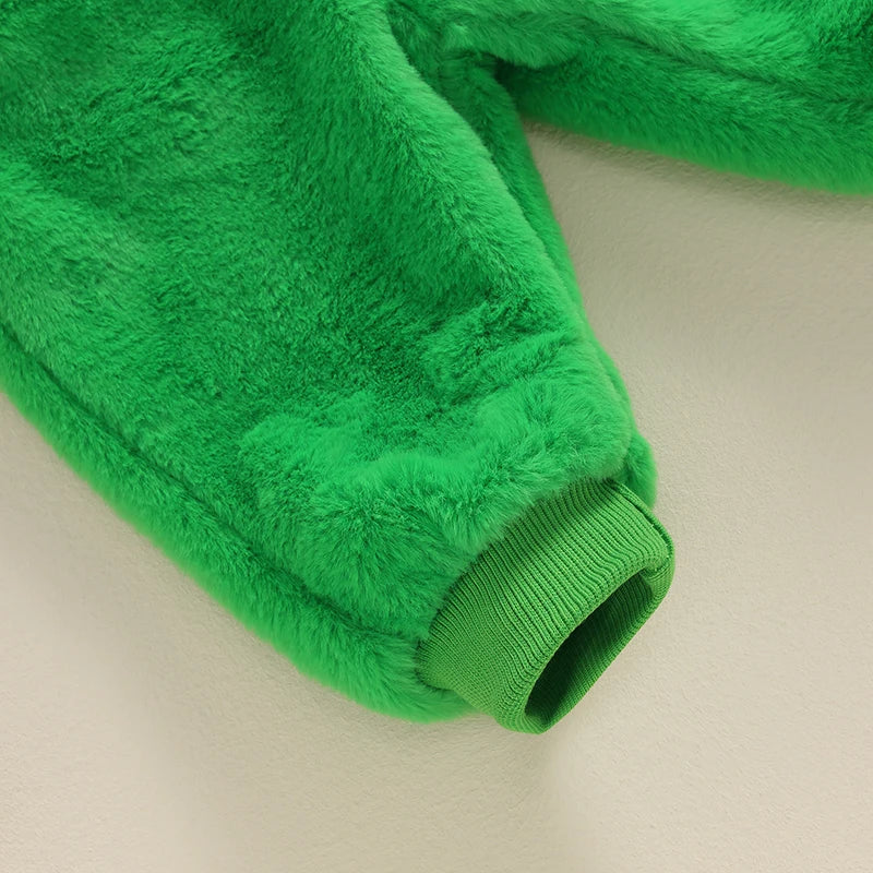 Baby Boy Christmas Cotton Grinch Outfit Set