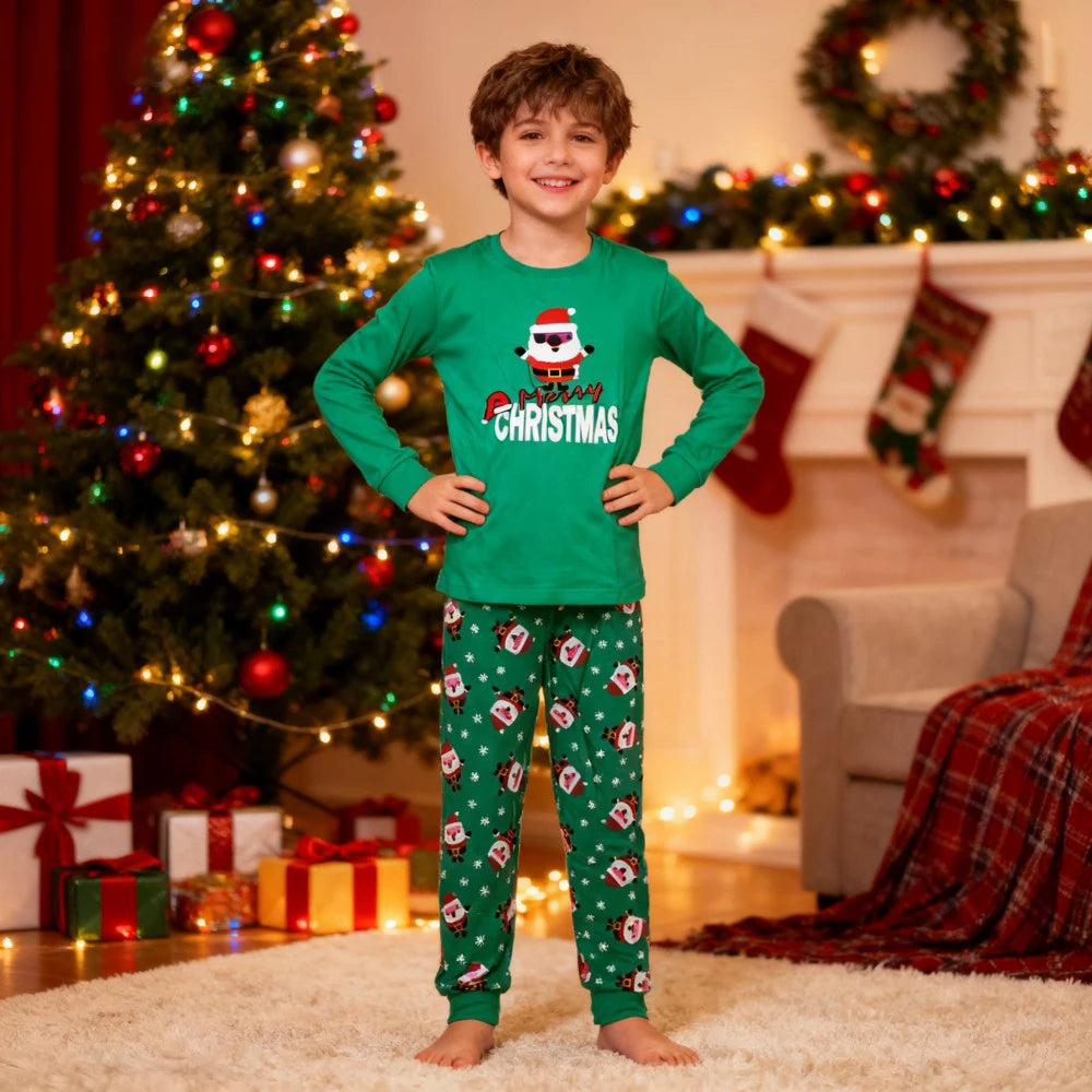 Christmas Cotton Kids Pajama Set