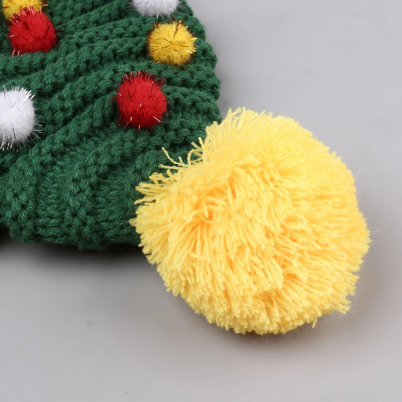 Christmas Cozy Hat Flip-Up Ear Design