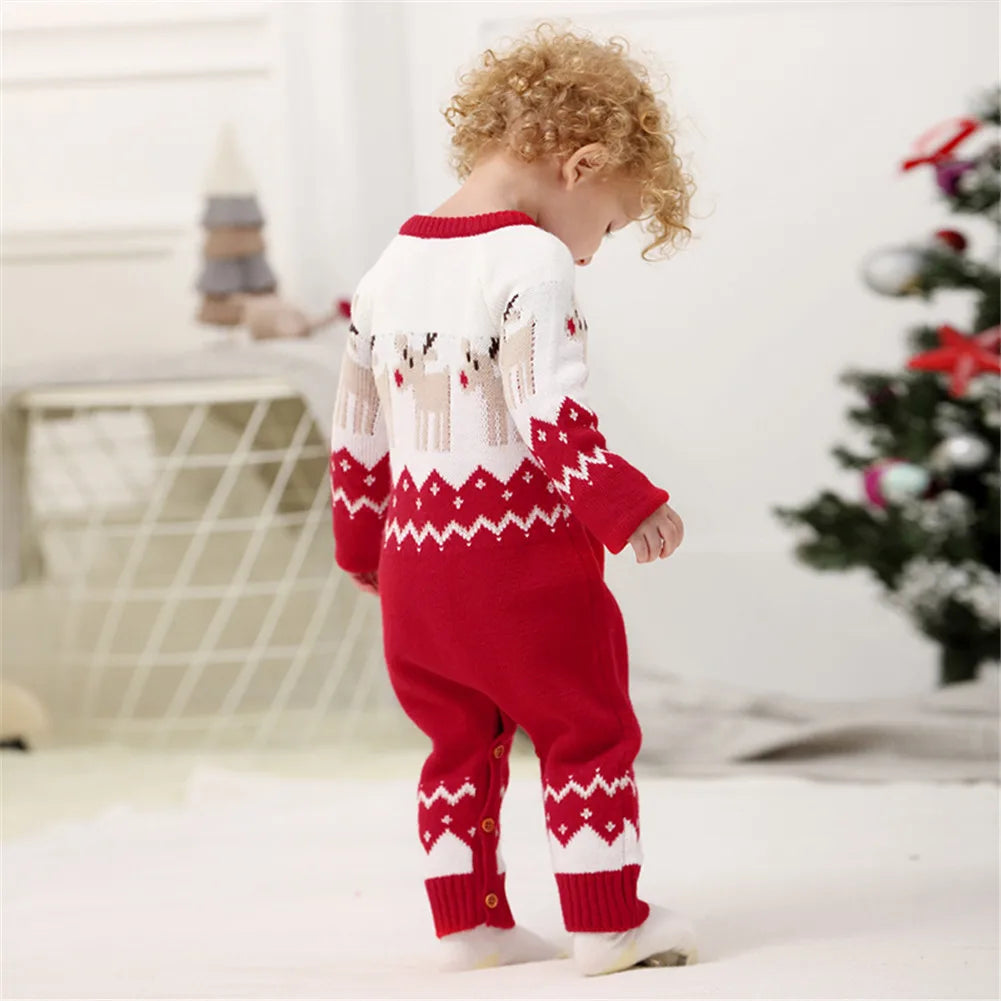 MOMSTAG Sweater Christmas Clothes Romper