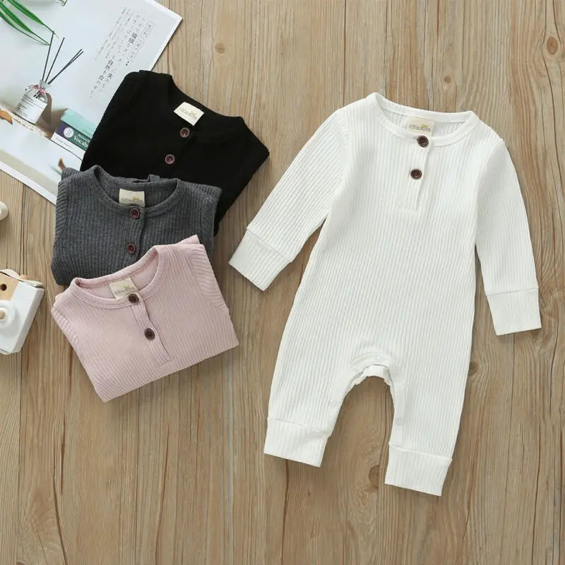 Unisex Newborn Baby Rompers / Jumpsuit