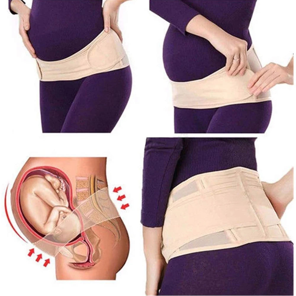 MOMSTAG 2-in-1 Maternity Belly/Back Support Belt