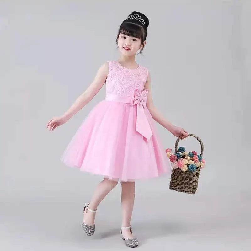 New Christmas party girls dress