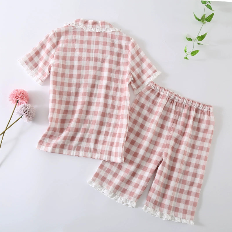 Double-Layer Pure Cotton Pajamas for kids