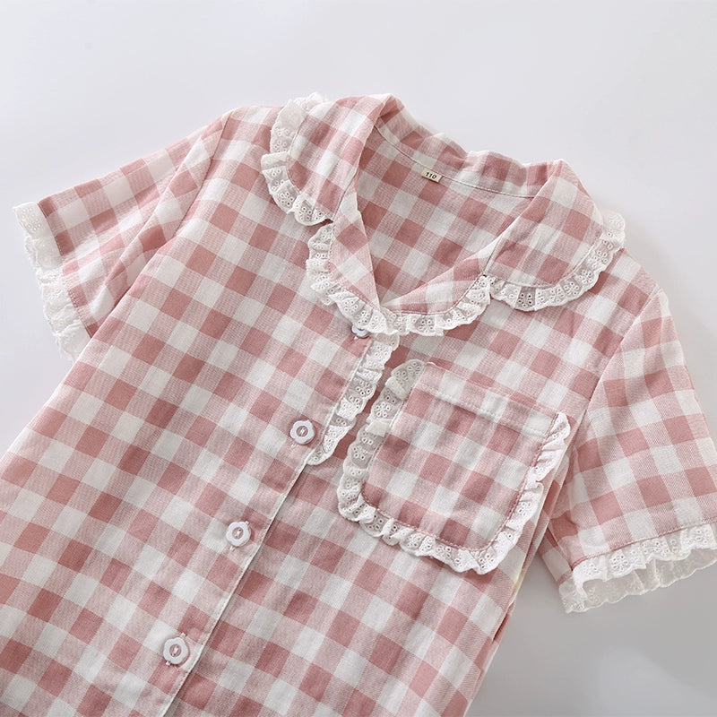 Double-Layer Pure Cotton Pajamas for kids