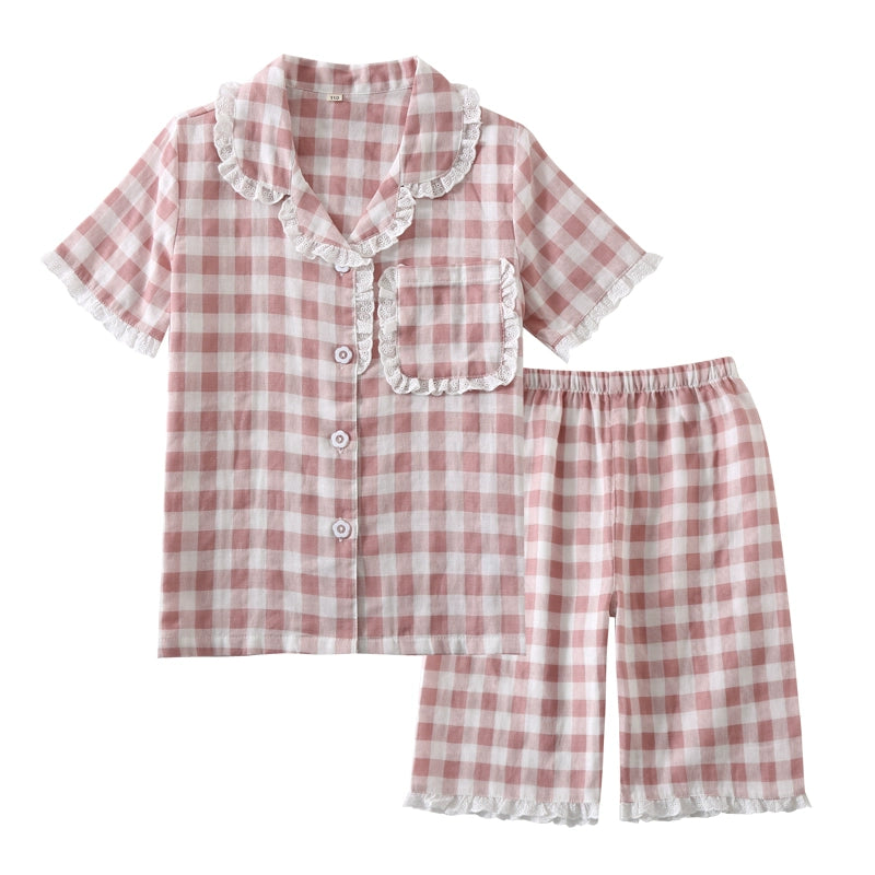 Double-Layer Pure Cotton Pajamas for kids