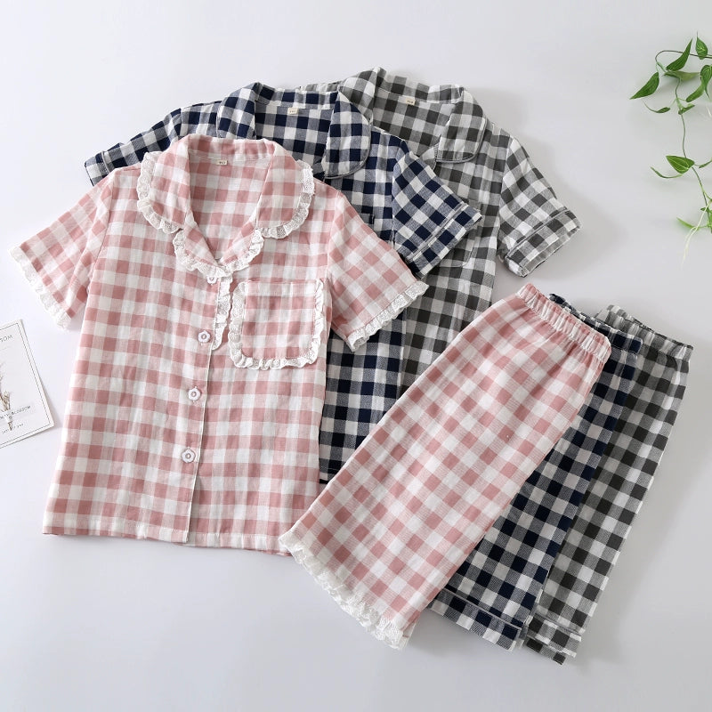 Double-Layer Pure Cotton Pajamas for kids