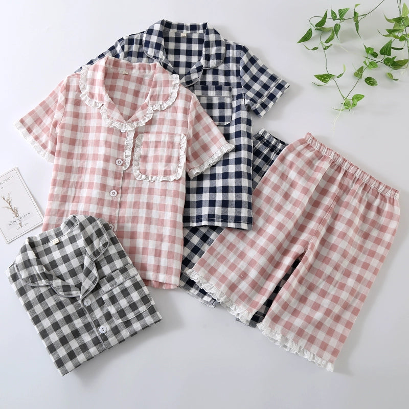 Double-Layer Pure Cotton Pajamas for kids