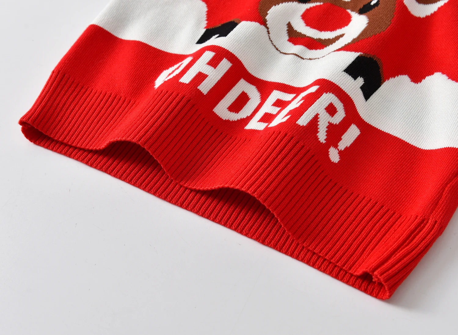 Reindeer Jacquard Kids Knit Sweater