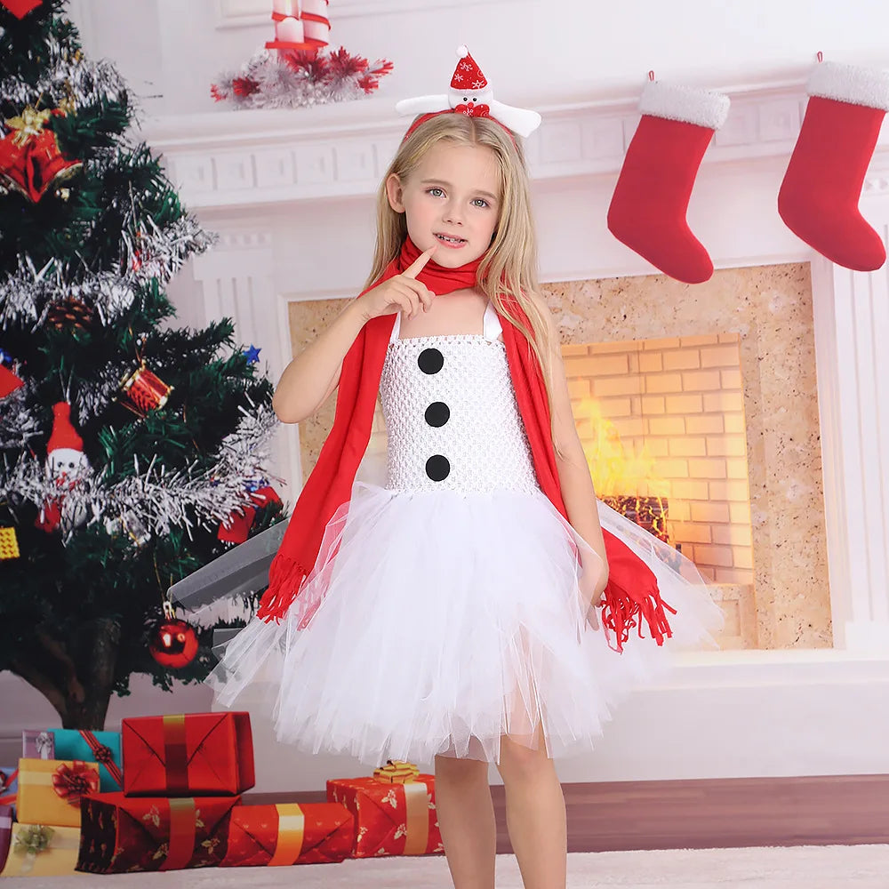 New Christmas Kids Princess Dresses