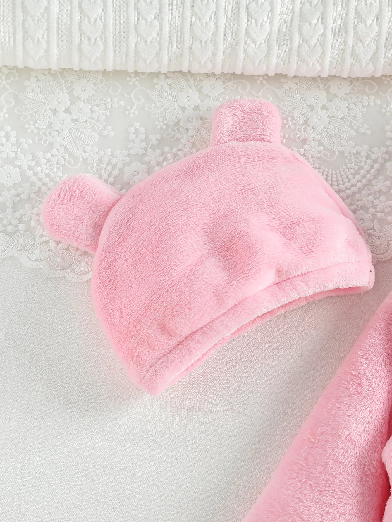 Warm Winter Baby Girls Coat & Hat 1-3Y