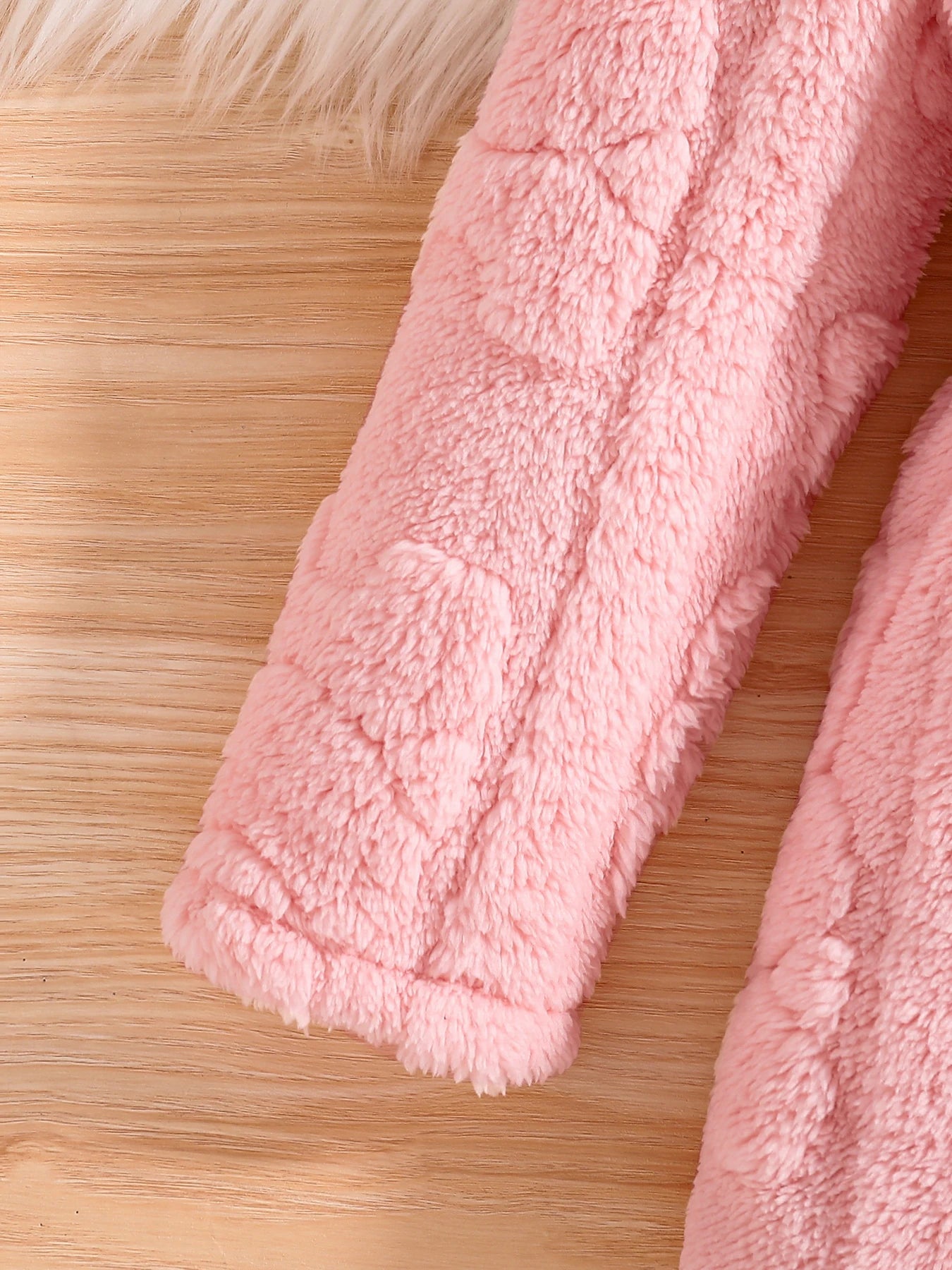 Pink Princess Fleece Winter Coat