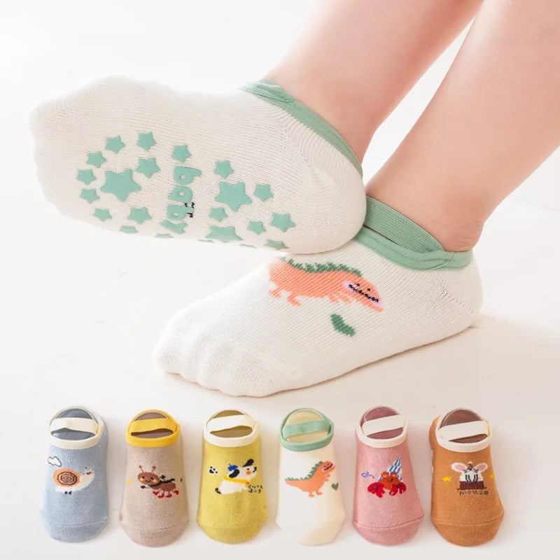 Cotton Boat Socks for baby Girls and Boys