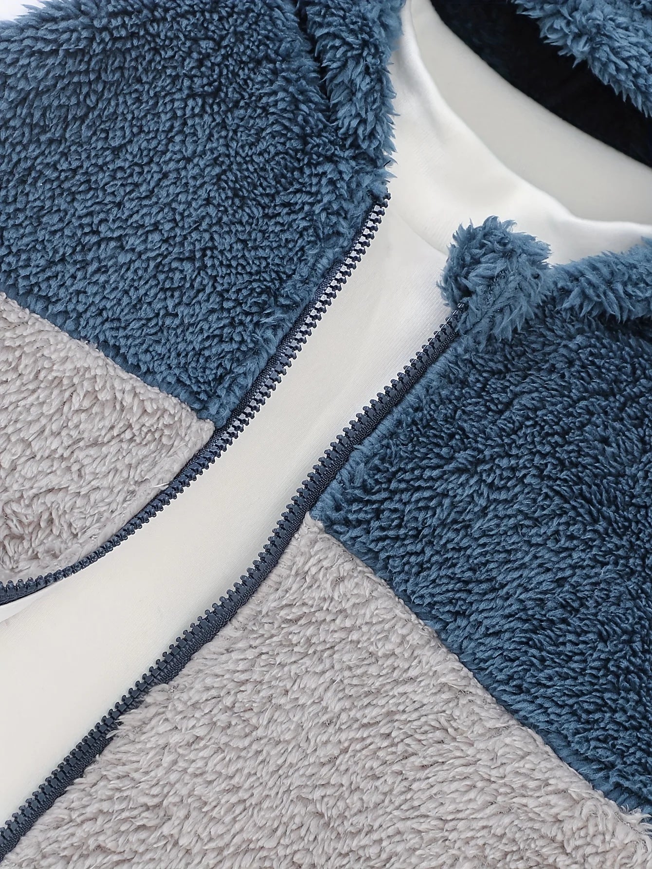 Boys Plush Hooded Winter Jacket