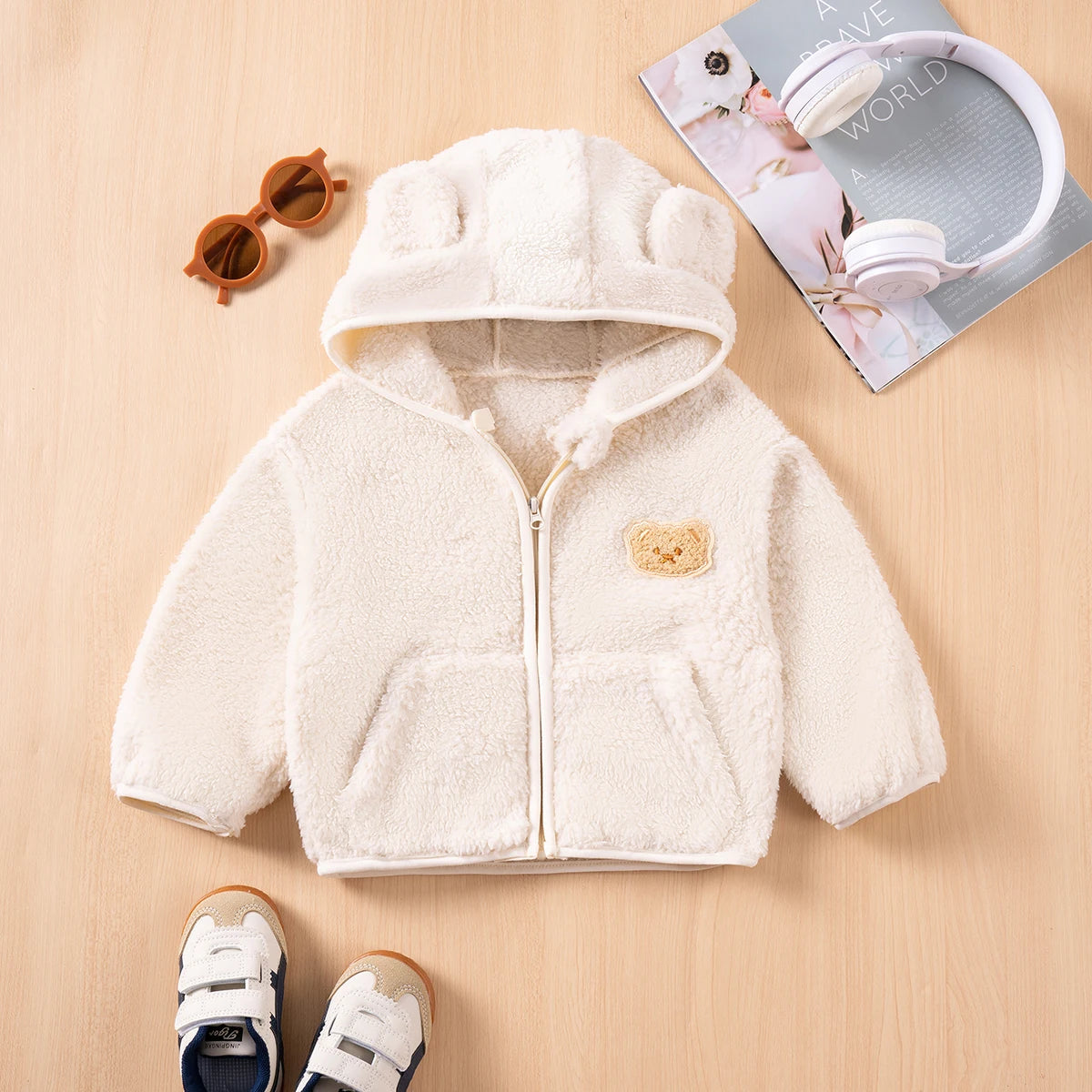 Girls Winter Hooded Coat