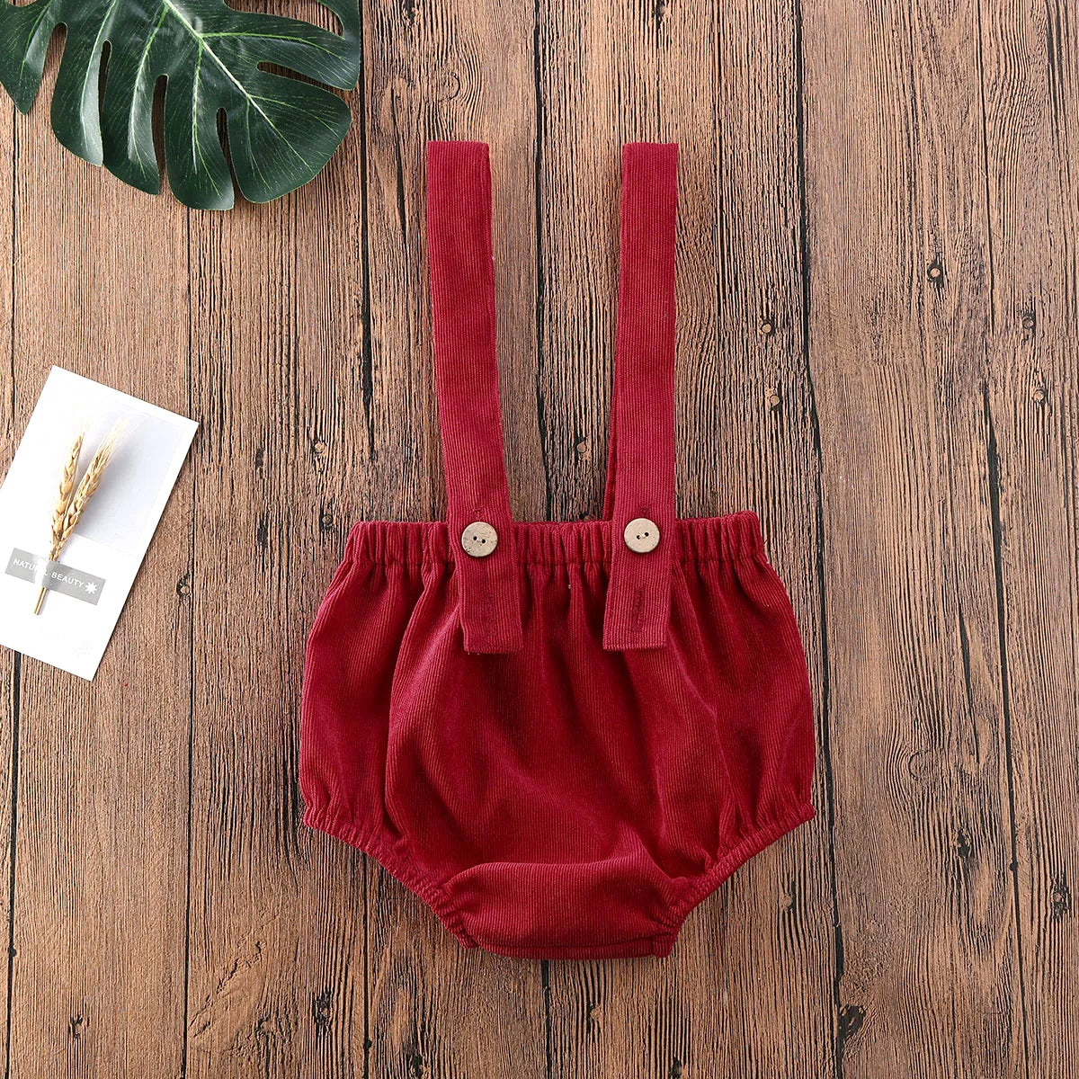 MOMSTAG Christmas Newborn Baby Shorts Romper