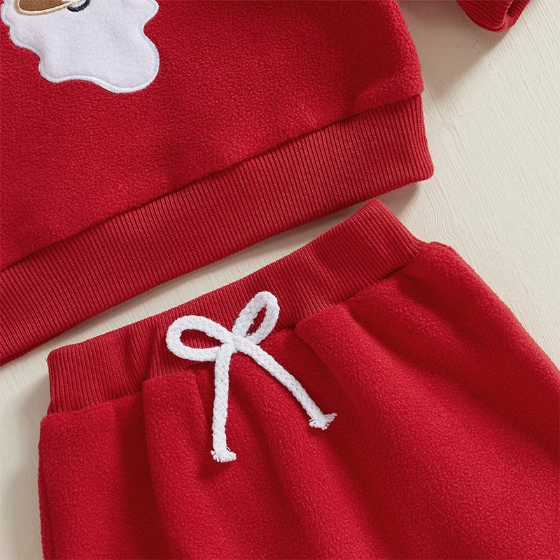 MOMSTAG Kids Christmas Pajama Set with Top and Matching Bottoms for Boys and Girls