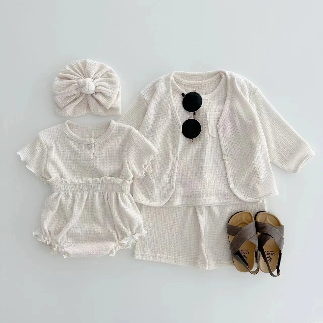 Short Sleeve Clothes Set for Baby Girl