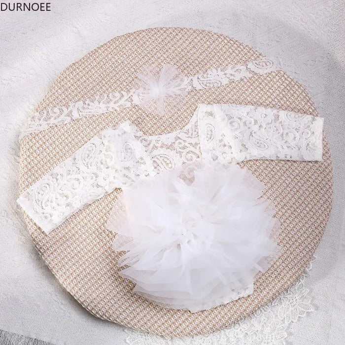 Newborn Tutu Dress - Lace Princess Romper - Photography Props