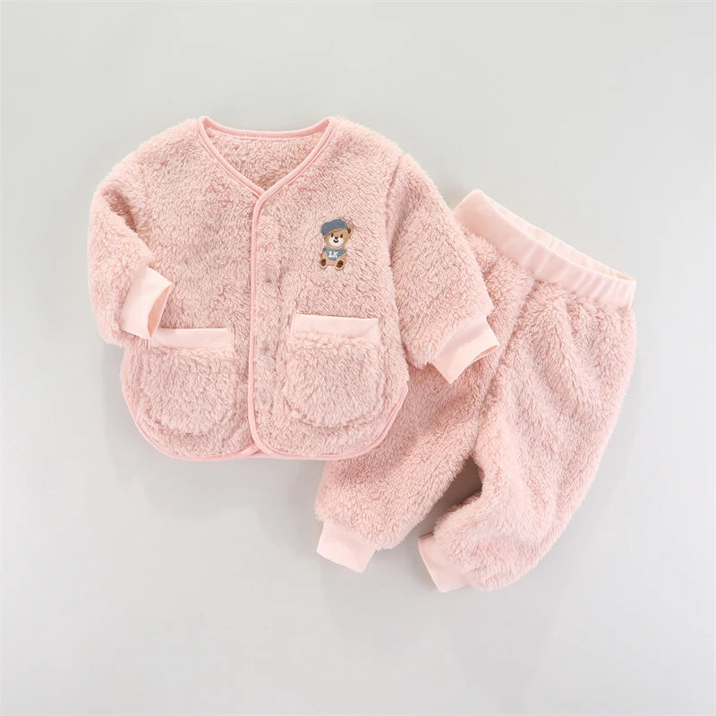 Toddler Flannel 2PC Set 6M-3T