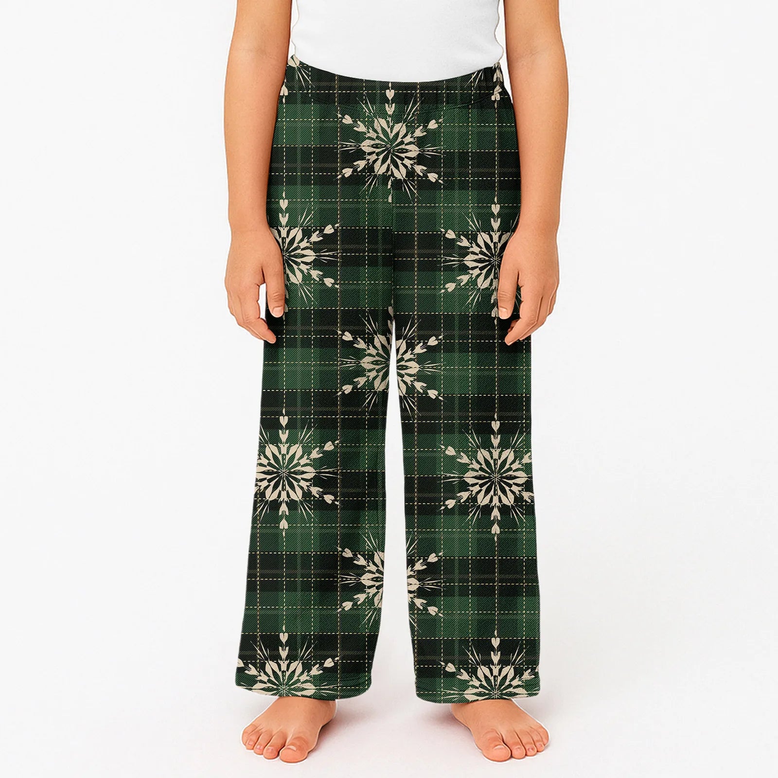 Kids Christmas Plush Pajama Pants