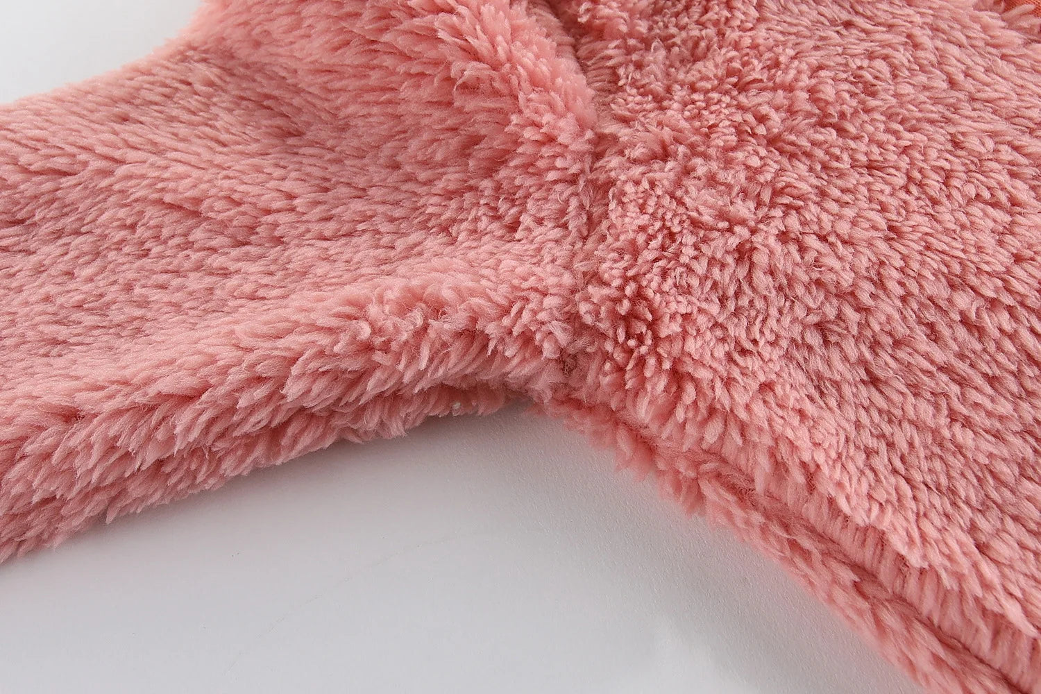 Baby Bear Ears Fleece Hooded Jacket