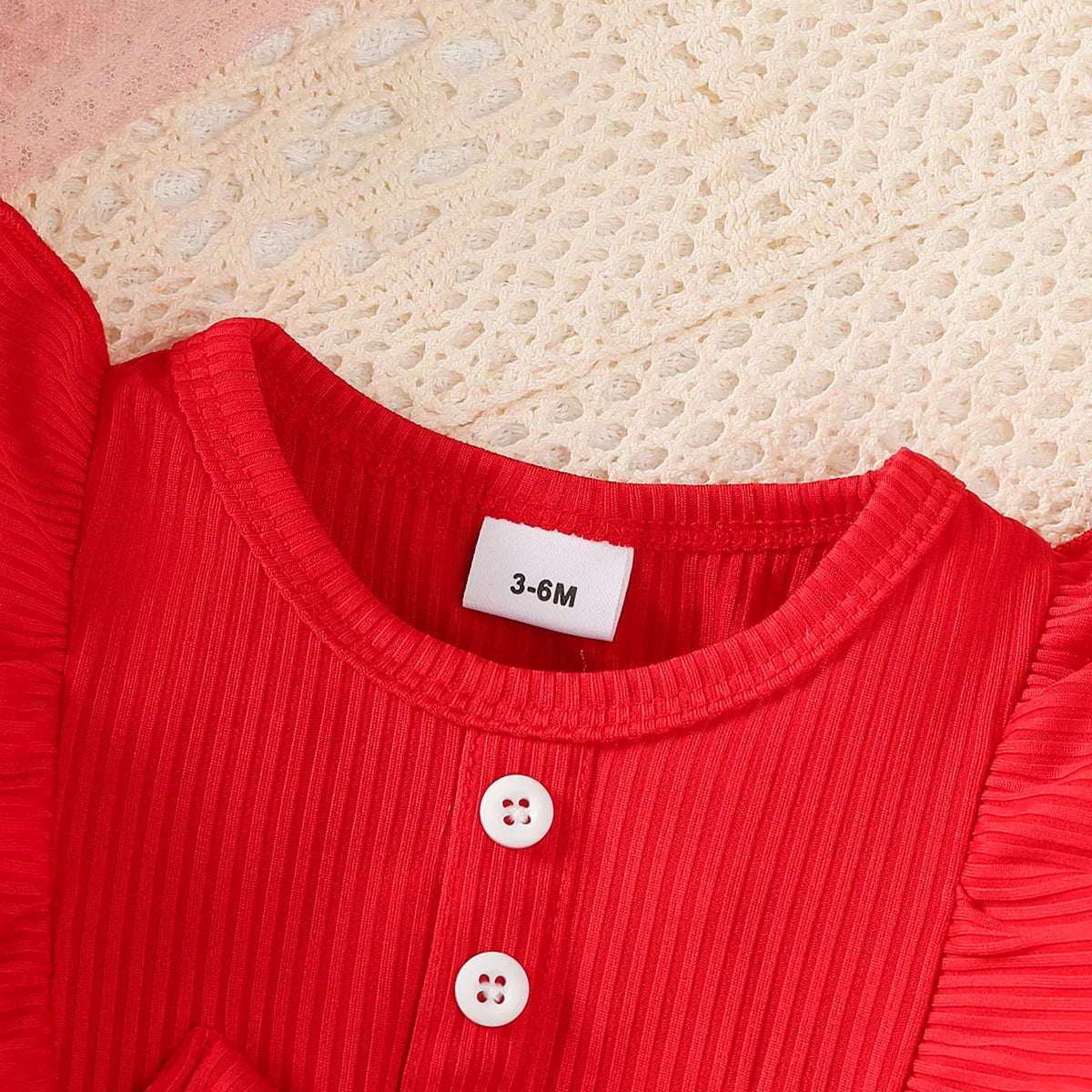 Baby Girl Ruffled Chiffon Party Dress