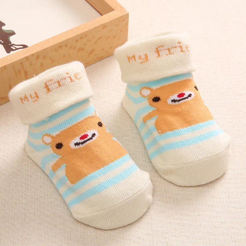 Anti Slip Soft Socks for baby Girls and Boys