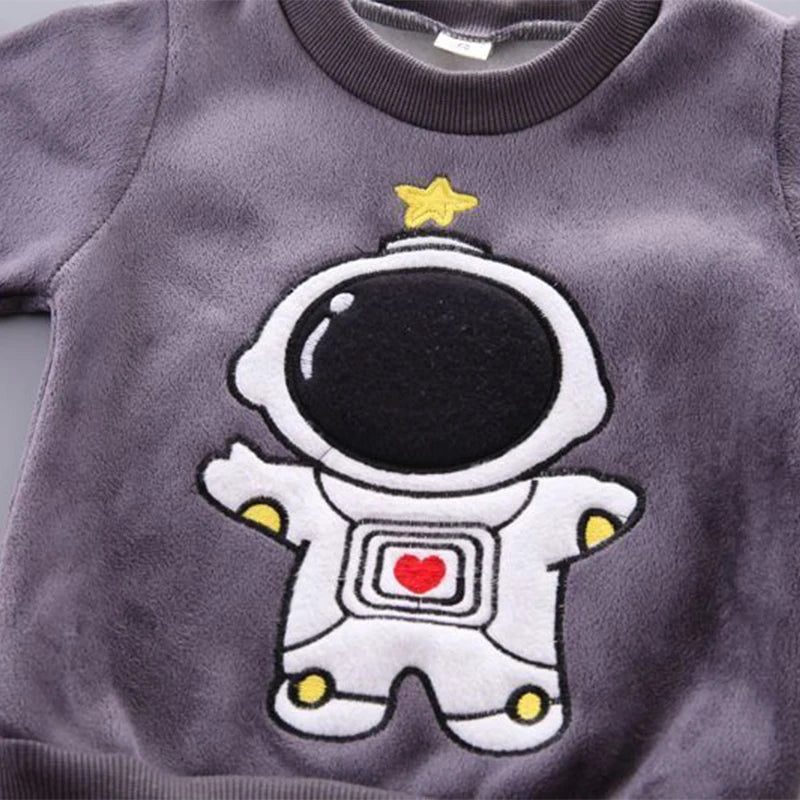 Baby Astronaut Fleece 3pc Outfit Set
