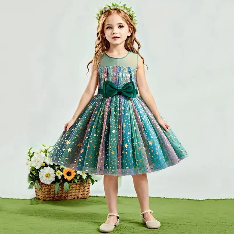 Girls Christmas Party Dress