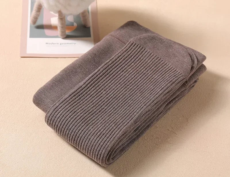 Girls Velvet Winter Thermal Tights