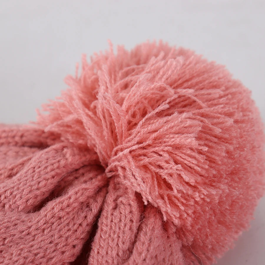 Kids Pom-Pom Beanie