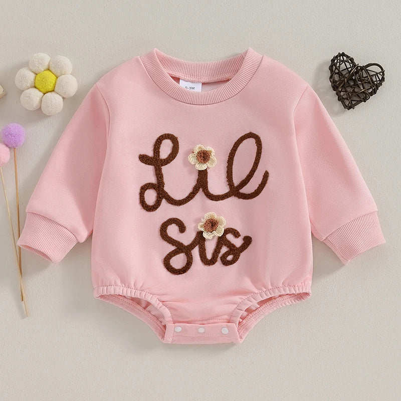 MOMSTAG Long Sleeve Cotton Sweatshirts Rompers