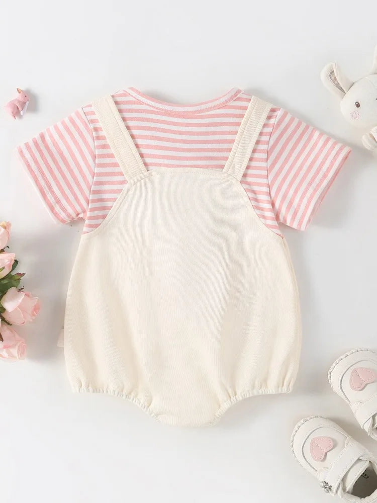 Cute Bunny Bodysuit for Baby Girls