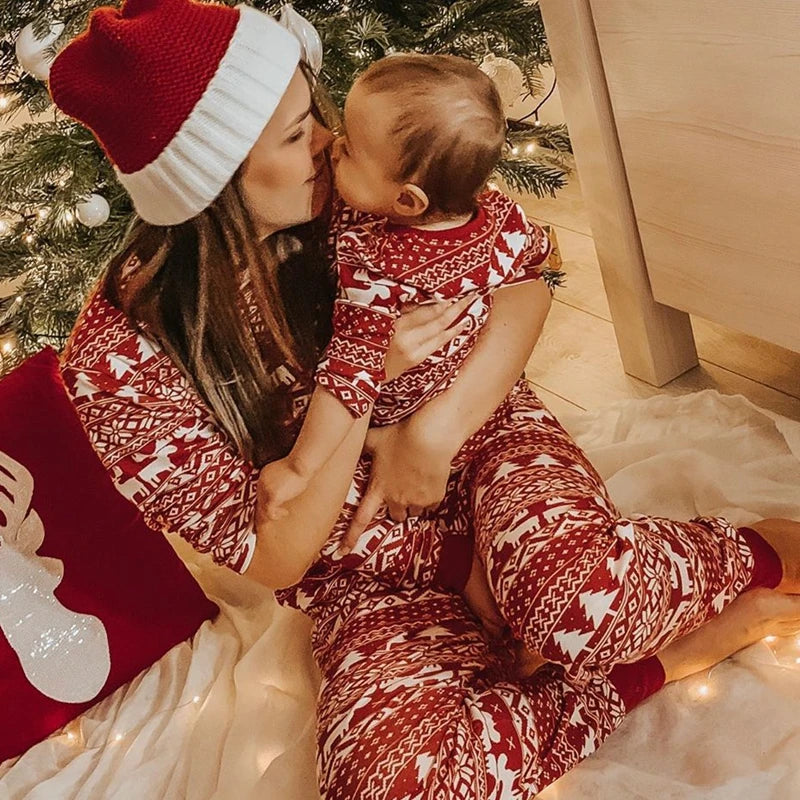 Christmas Soft Pajamas Set for Family