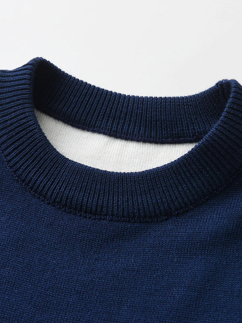 Unisex Christmas Cartoon Knit Sweater Kids