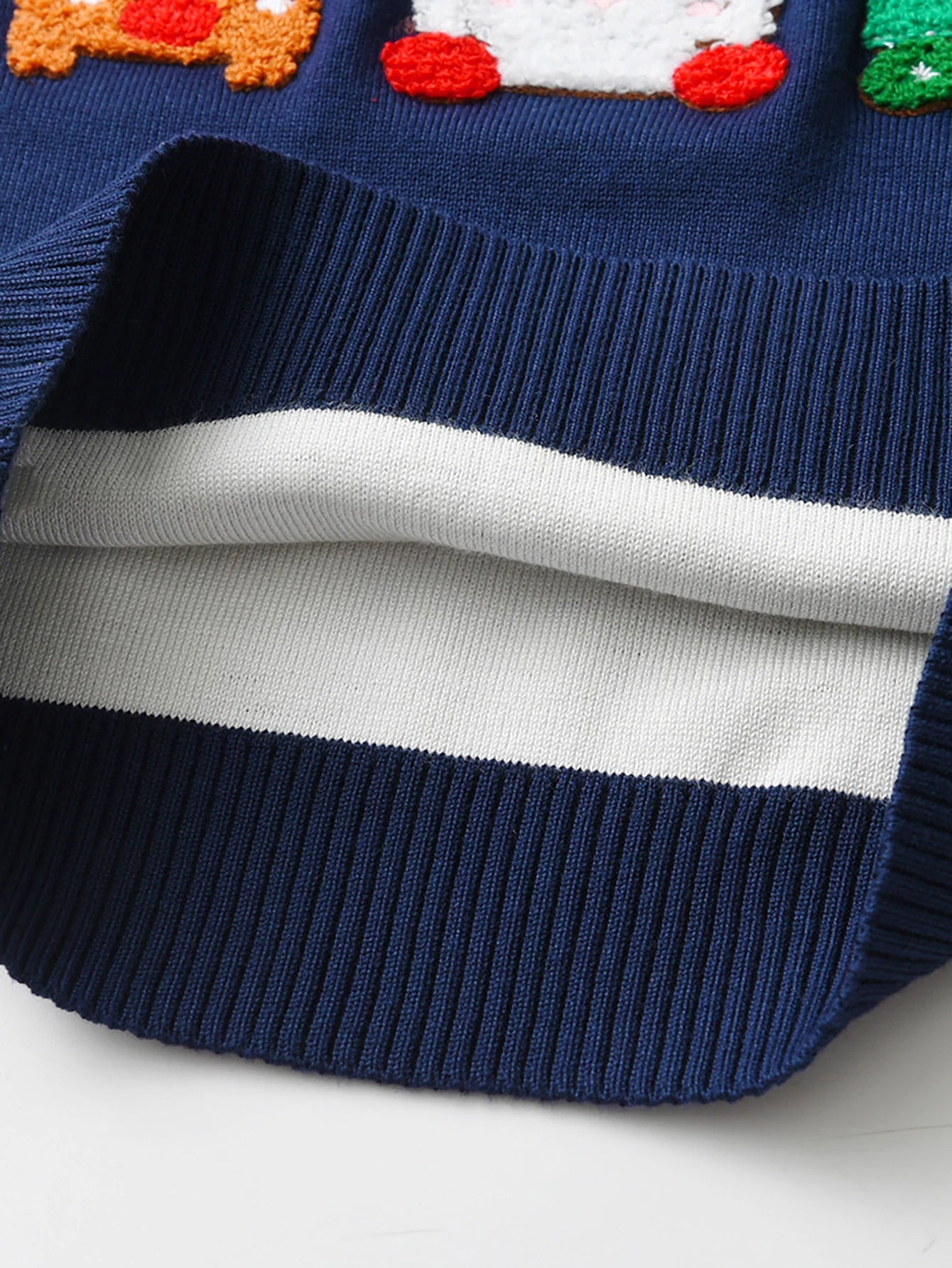 Unisex Christmas Cartoon Knit Sweater Kids