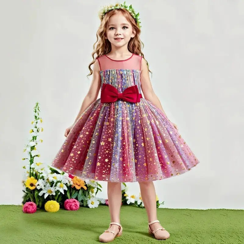 Girls Christmas Party Dress