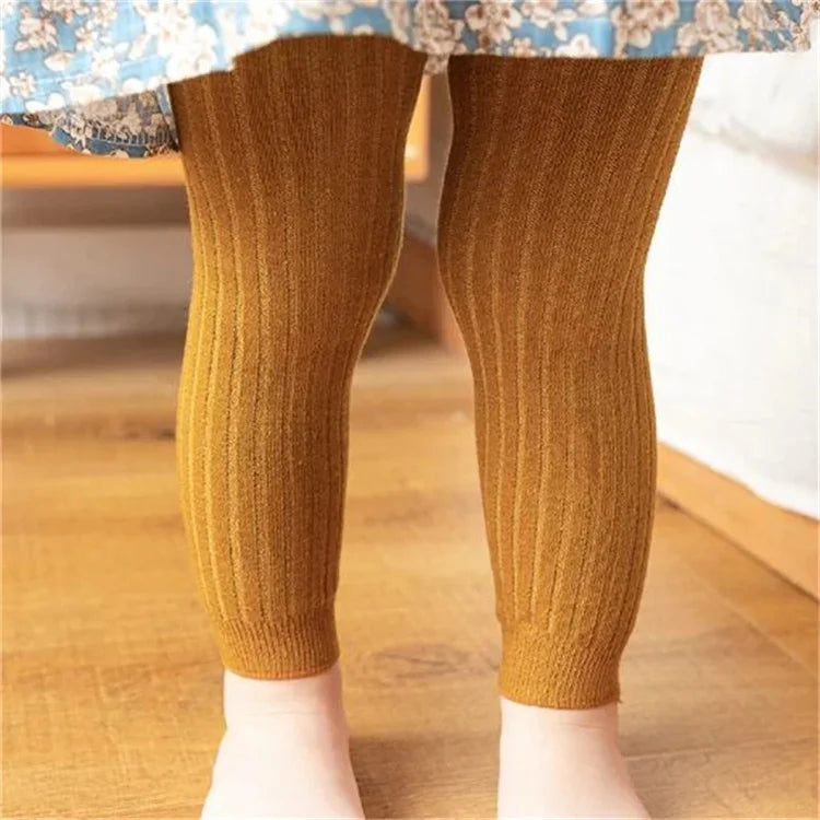 Knitted Leggings for Toddler Girls