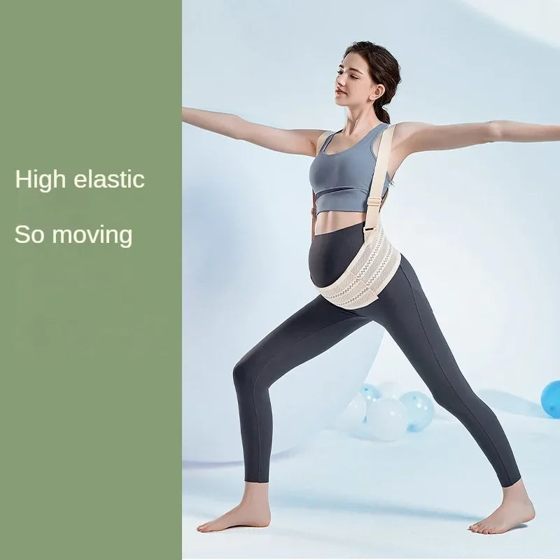 MOMSTAG Maternity Double Support Back/Pelvic Pain Relief Belt