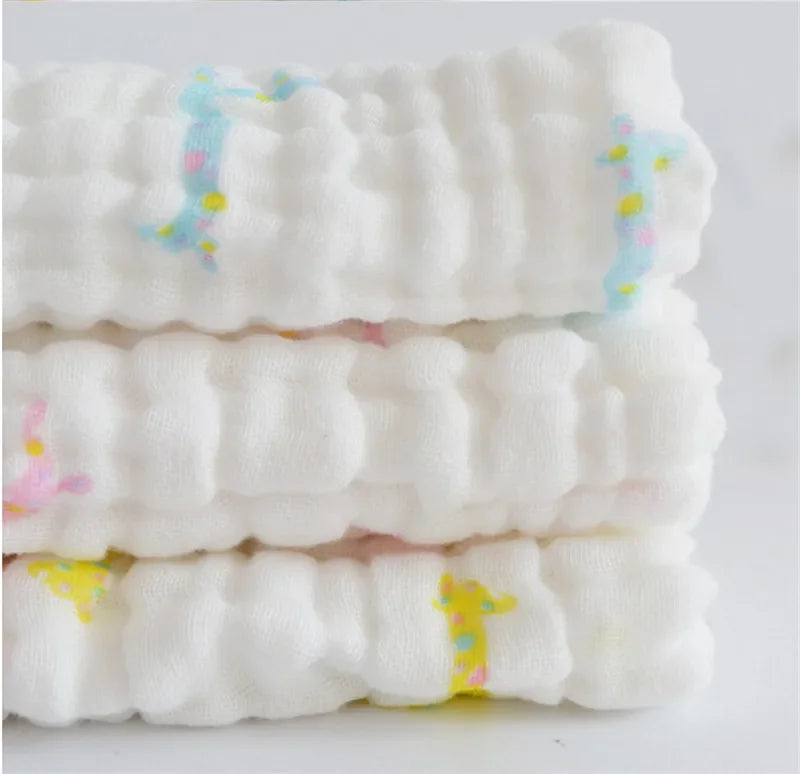 6 Layers Muslin Cotton Baby Face Towel