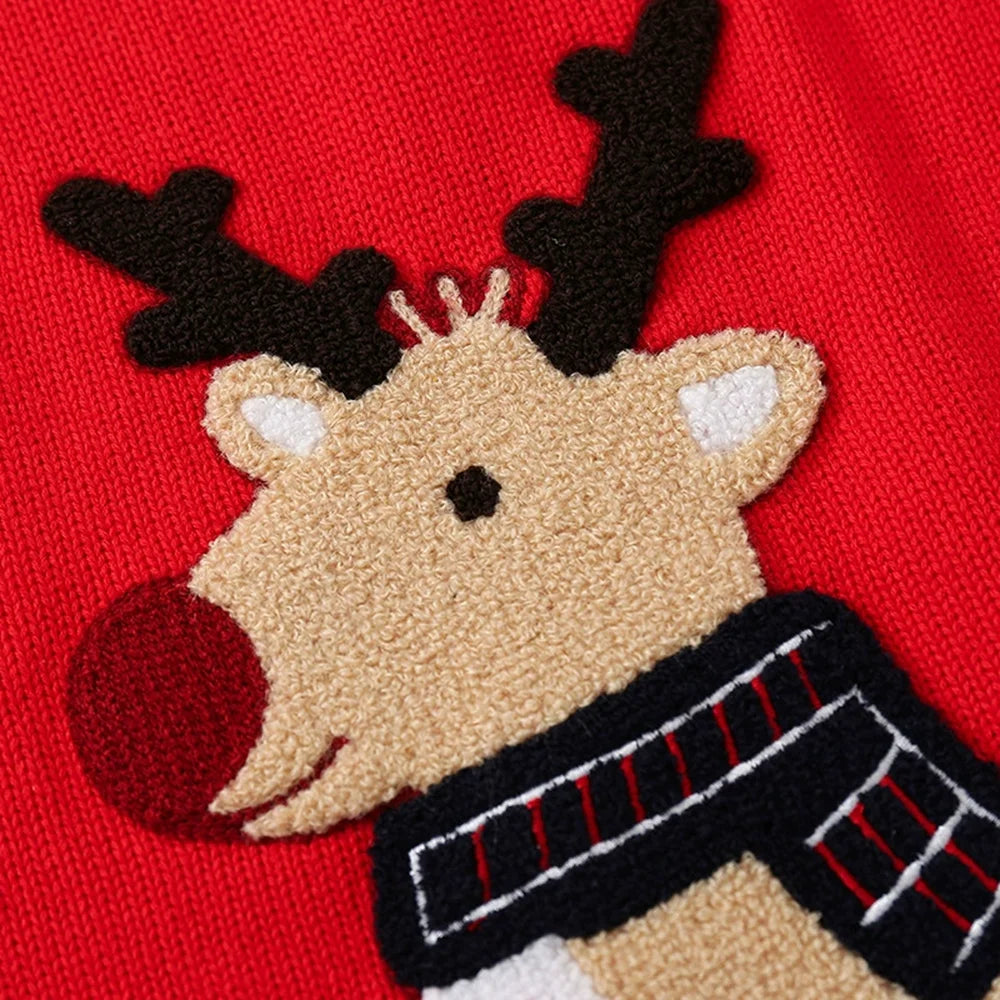 Kids' Christmas Reindeer Sweater