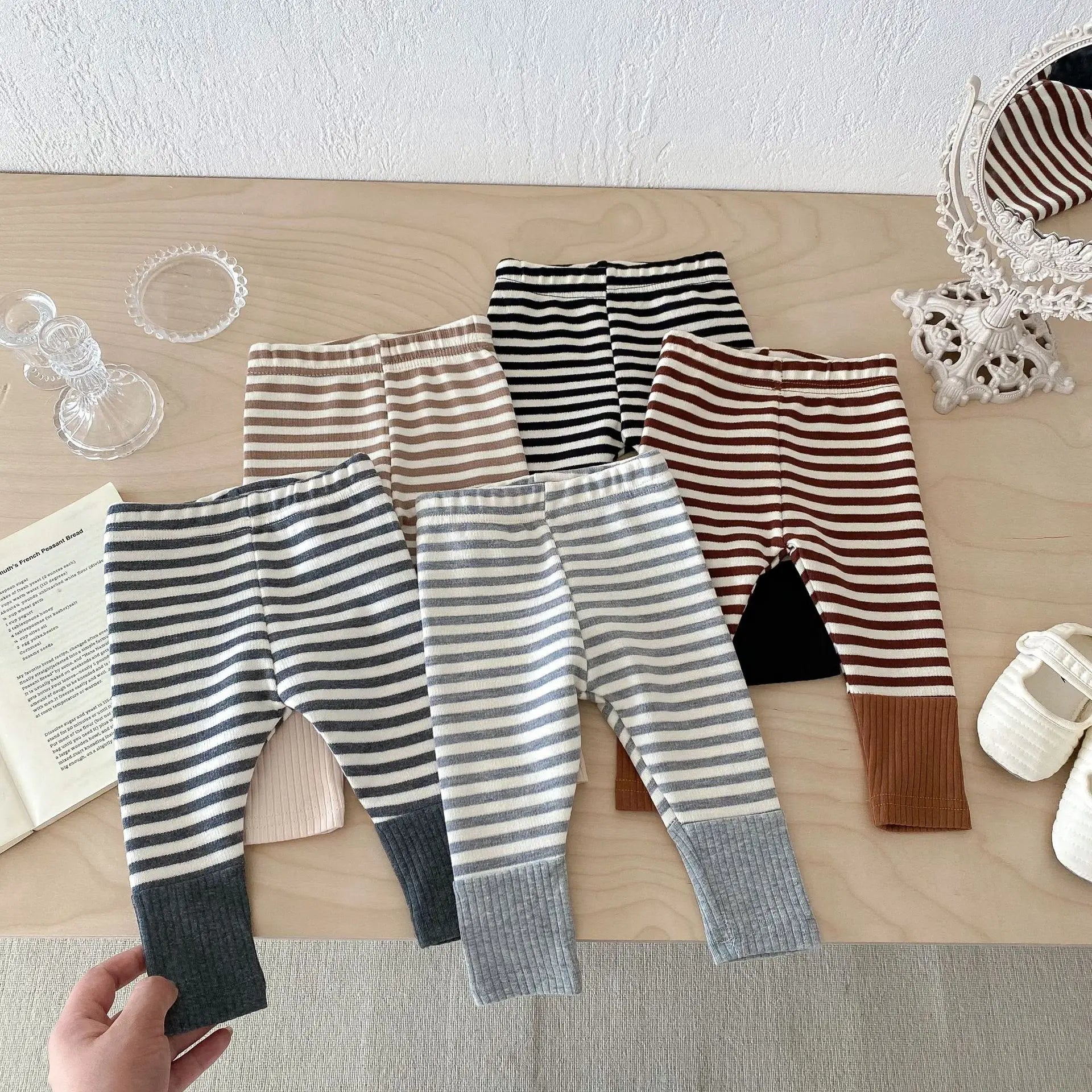 Baby Colorful Striped Leggings
