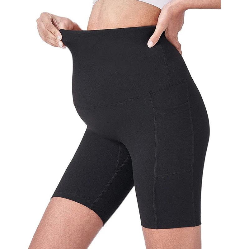 MOMSTAG Maternity Body-Shaping Leggings with Belly Support